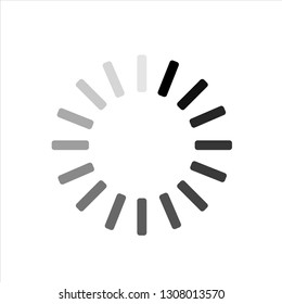Download, loading, downloading, load, booting, upload, uploading, boot, downloaded, loaded Icon. Can use for printing, website, presentation element. for app demo on phone.White background.