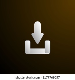 download logo icon concept.