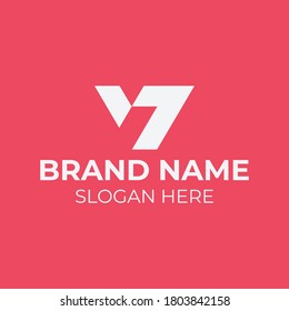 download the logo image with the letter V