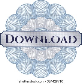 Download money style rosette