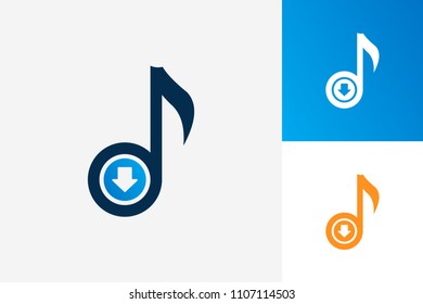 Download Music Logo Template Design Vector, Emblem, Design Concept, Creative Symbol, Icon