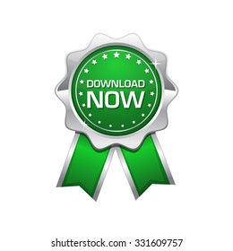 Download Now Green Vector Icon Design