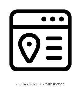 Download online navigation vector design in editable style
