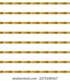 Download the orange ethnic style unique boundary line template