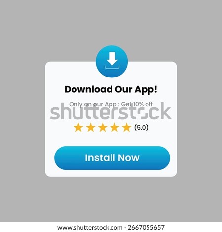 Download our app now and get a special offer! Enjoy exclusive content and features. Install today for a great experience and a discount!