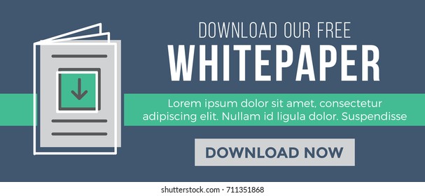 Baixe nosso banner gráfico gratuito de whitepaper para sites