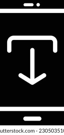 download phone mobile down button 29951