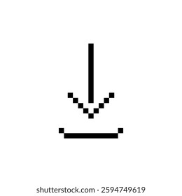 download pixel icon vector design with trendy style