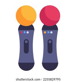 Descargar icono plano premium del controlador vr 