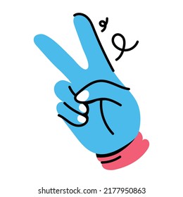 Download premium sticker of peace sign 