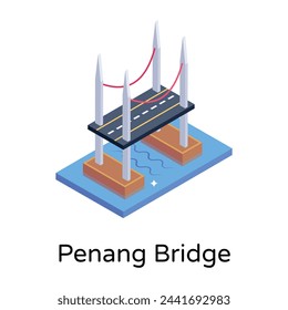 Descargar vector premium de puente de carretera
