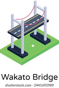 Download premium vector of highway bridge