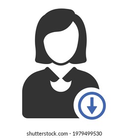download profile icon design vector