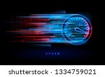 Download progress bar or round indicator of web speed. Sport car speedometer for hud background. Gauge control with numbers for speed measurement. Analog tachometer, high performance theme