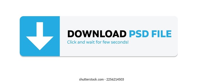 Download PSD file vector Button