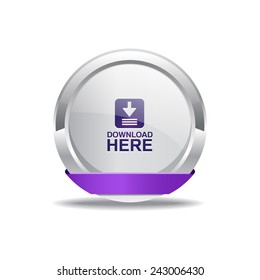 Download Purple Vector Web Icon Set Button