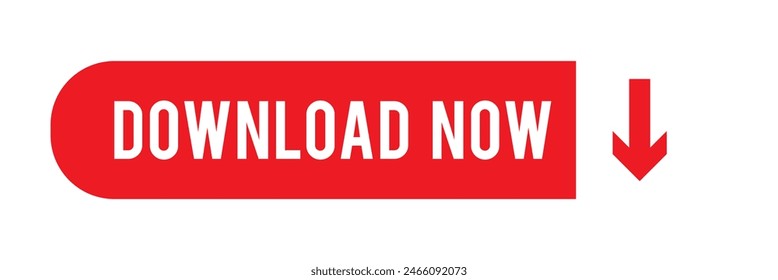 download red button with an arrow icon