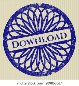 Descargar sello de goma