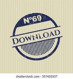 Download rubber seal with grunge texture
