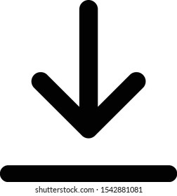 download, save document icon vector