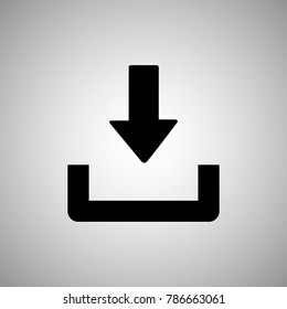 download sign icon