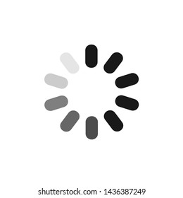 Download sign. Load icon. Loading bar