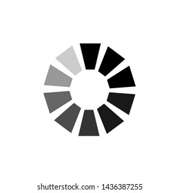 Download sign. Load icon. Loading bar