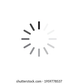 Download sign. Load icon. Load system. Data load. Loading bar