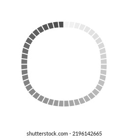 Señal de descarga. Cargar icono. Sistema de carga. Carga de datos. Cargando barra. Congelar la computadora. Ilustración de material vectorial. Ilustración del vector