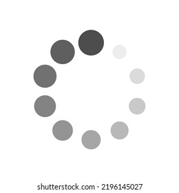 Señal de descarga. Cargar icono. Sistema de carga. Carga de datos. Cargando barra. Congelar la computadora. Ilustración de material vectorial. Ilustración del vector