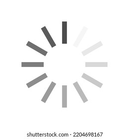 Download sign. Load icon. Load system. Data load. Loading bar. Froze computer. Vector stock illustration. Vector illustration