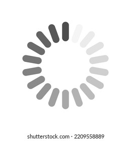 Señal de descarga. Cargar icono. Sistema de carga. Carga de datos. Cargando barra. Congelar la computadora. Ilustración de material vectorial. Ilustración del vector