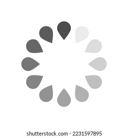 Download sign. Load icon. Load system. Data load. Loading bar. Froze computer. Vector stock illustration. Vector illustration