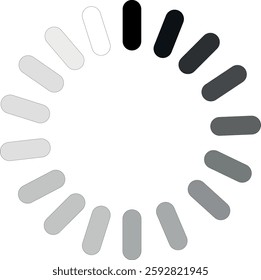 Download sign. Load icon. Load system. Data load. Loading bar. Froze computer.flat design Vector stock illustration