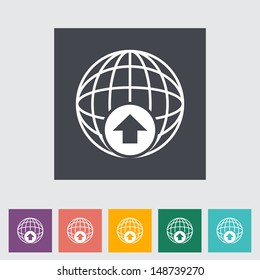 Download single flat icon. Vector illustration.