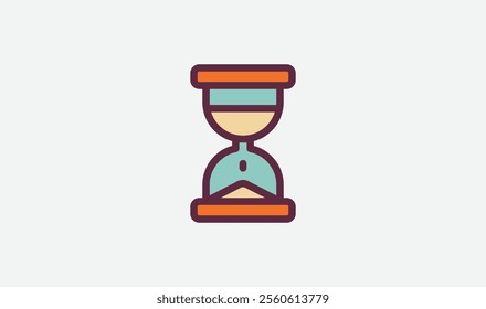 Download a sleek hourglass vector illustration, perfect for time concepts, productivity designs, and creative projects. Fully scalable and ideal for web, print, and branding.