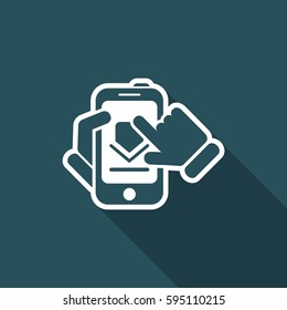 Download smartphone icon