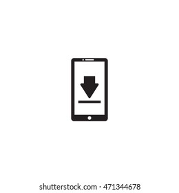 download smartphone vector icon