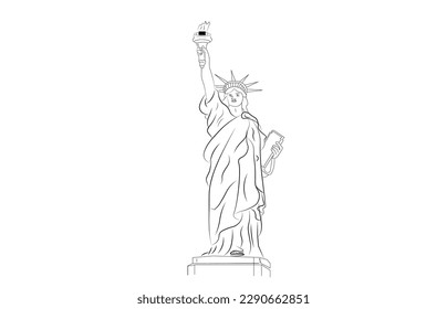 Download Statue of Liberty height emoji photos images pics photos pictures png. Statue of Liberty facts 2023 Statue of Liberty art design vector pencil drawing images