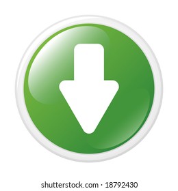 Download symbol. Button. Icon
