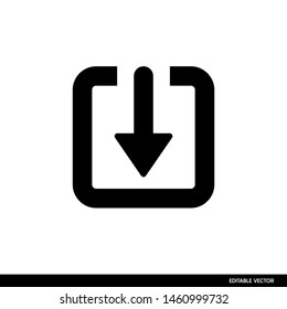 DOWNLOAD SYMBOL VECTOR ICON OBJECT