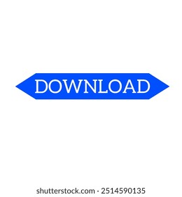 Plantilla de Descarga con borde azul