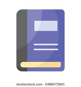 Download this amazing icon of book, isolated on white background