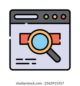 Download this amazing icon of web search, ready to use