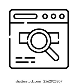 Download this amazing icon of web search, ready to use