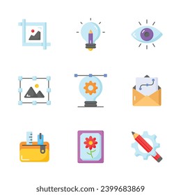 Download this beautifully designed icons set of art and design, ready to use in websites and mobile apps