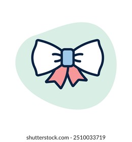 Download this premium icon of bow tie, fashion accessory, decorative bow