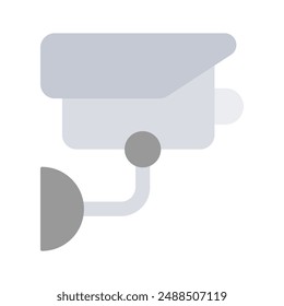 Download this premium vector of CCTV, security camera icon