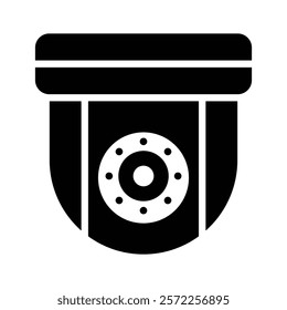 Download this premium vector of CCTV, security camera icon