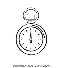 Download this premium vector of Chronometer Icon in editable style, ready to use icon